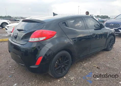 2016 Hyundai Veloster z USA, uszkodzony, nr VIN KMHTC6AD8GU280189